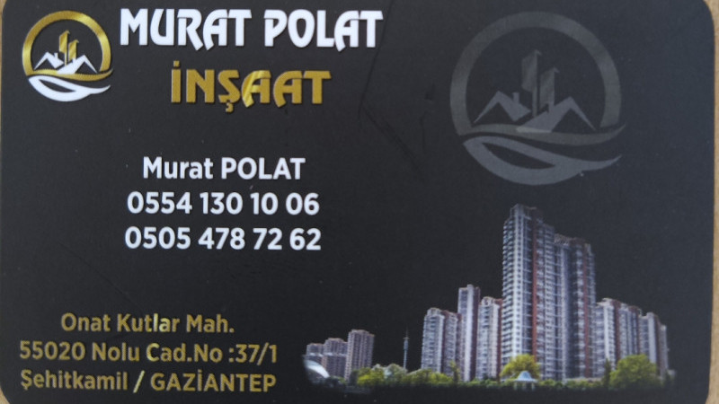 Murat Polat inşaat ve Gayrimenkul Hizmete açılmıştır 