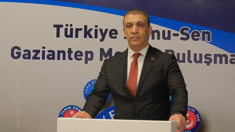 Türk Sağlık Sen Gaziantep Şube Başkanı Mehmet Akmaz: “AİLE HEKİMLERİ MAĞDUR EDİLİYOR”