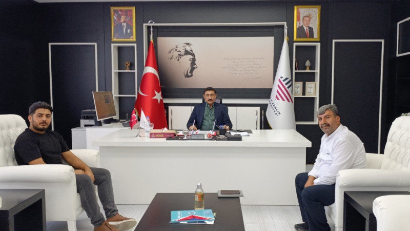Gazişehir Haber Gazetesi’nden Kilis 7 Aralık Üniversitesi Rektörü Prof. Dr. Zekeriya Akman’a Ziyaret