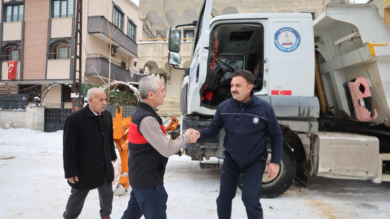 ŞAHİNBEY BELEDİYESİ EKİPLERİ 7/24 SAHADA