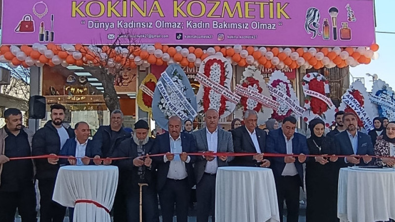 8 Mart’ta Anlamlı Açılış: Kokina Kozmetik Hizmete Girdi